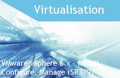 Course Image VMware vSphere - Install, Configure, Manage (SR379)