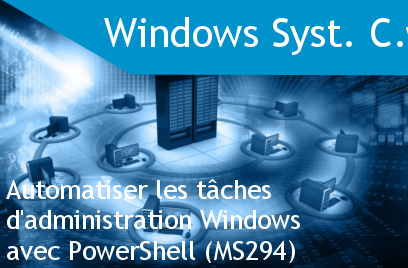 Course Image Automatiser les tâches d'administration Windows avec PowerShell